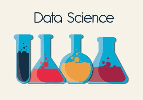 Data Science design , vector illustration Stock Illustration