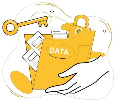 Data science. In landscape information, data science is compass navigating .. イラスト素材