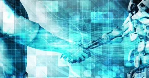 Data Science Machine Learning with Brain Technology Stock Footage 327429434