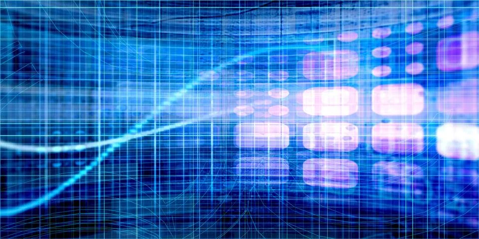 Data Science Machine Learning Stock Illustration