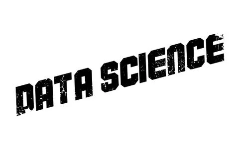Data Science rubber stamp イラスト素材