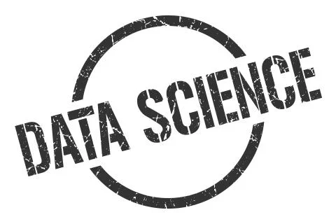 Data science stamp イラスト素材