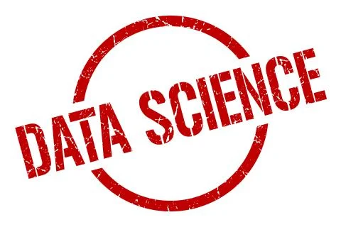 Data science stamp イラスト素材
