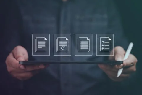 Data scientist analyzed the data to identify trends and patterns. Stock Photos