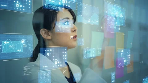 Data scientist concept. Business technology. Management strategy.  Stock Footage 155797896