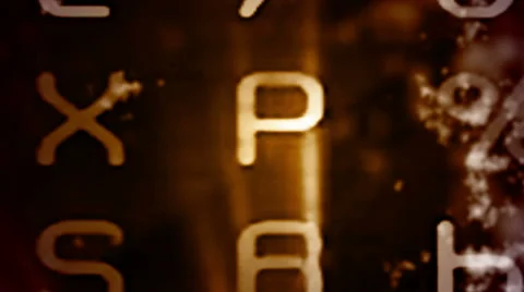 A data screen of pulsing digital graffiti - Video Background 2287 HD, 4K Video stock 61520098