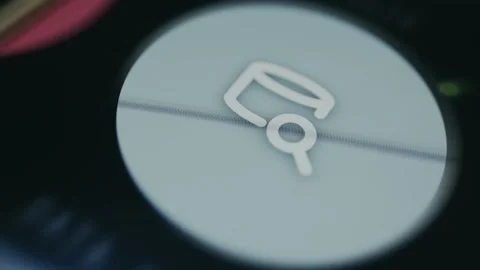 Data Search icon for navigating and exploring Stock Footage 334935370