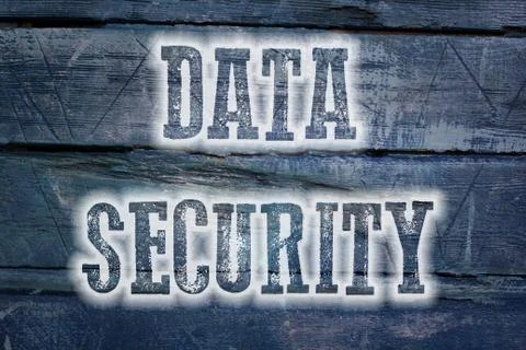 Data security concept Stock Illustration