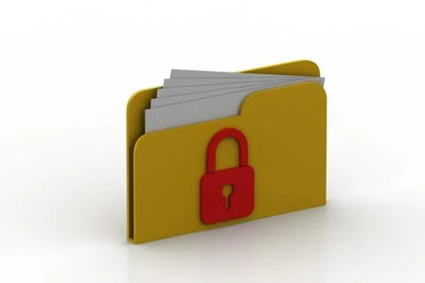 Data security concept Free Stock Illustration