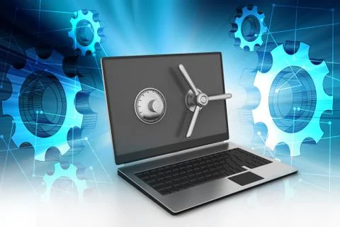 Data security concept 스톡 일러스트