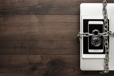 Data security concept Stock Photos