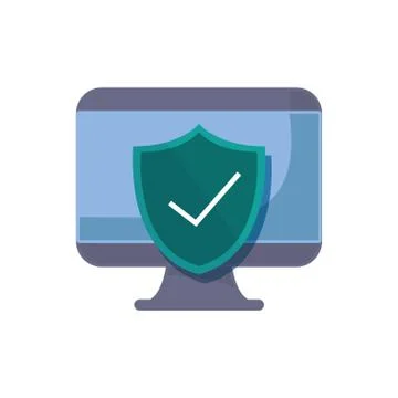 Data security design Illustrazione stock