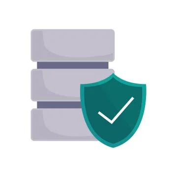 Data security design Illustrazione stock