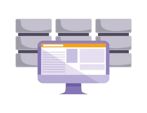 Data security design Stock Illustration