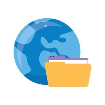 Data security design Stockillustratie