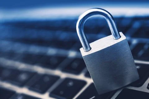 Data Security Encryption Stockfoto's