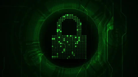 Data security Stock Footage 49365971