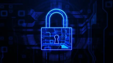 Data security Stock Footage 49366129