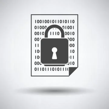 Data Security Icon 스톡 일러스트