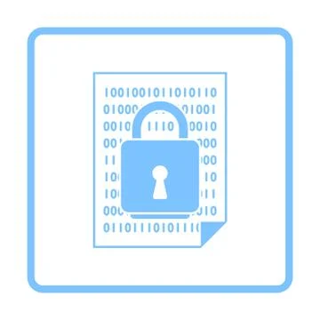 Data Security Icon Stock Illustration