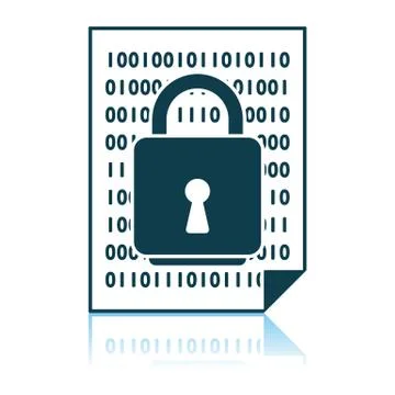 Data Security Icon Stock Illustration