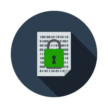 Data Security Icon Stock Illustration