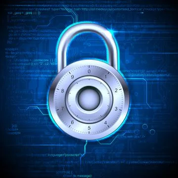 Data Security Stock Illustration