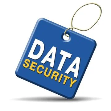 Data security Stock Illustration