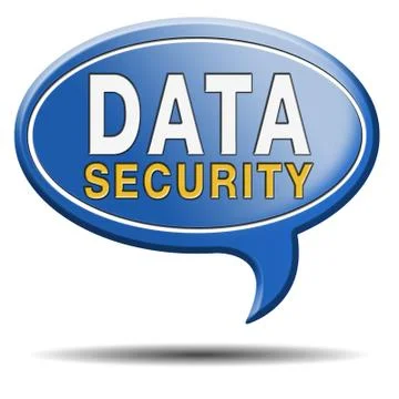 Data security Stock Illustration