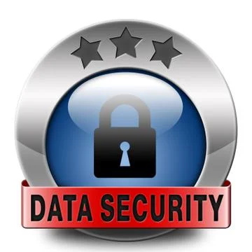 Data security Stock Illustration