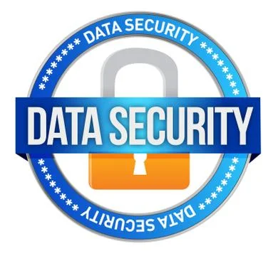 Data security Stock Illustration