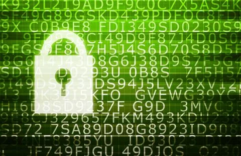 Data Security Stock Illustration