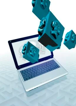 Data security, illustration 스톡 일러스트