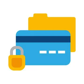 Data security illustration Stock Illustration