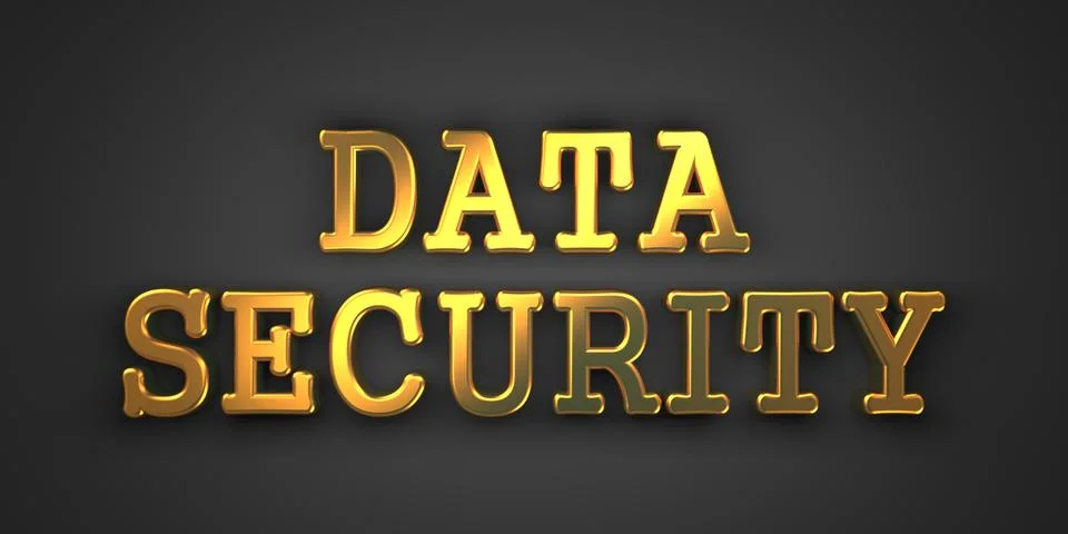 Data Security. Information Concept. Stock Illustration