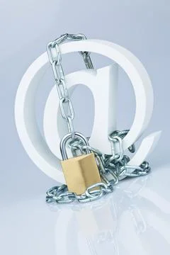 Data security on the Internet. Safe surfing on the Internet. Defence against Foto stock