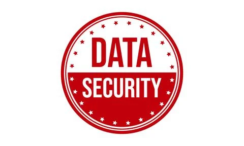 Data Security Rubber Stamp. Data Security Rubber Grunge Stamp Seal Vector I.. Stock Illustration