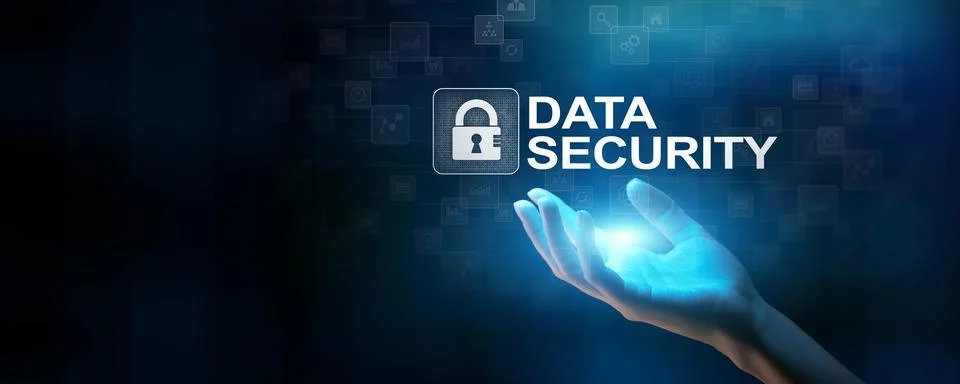 Data Security Solutions for Protecting Sensitive Information in Digital Envir Stock Photos