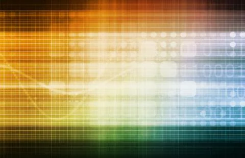 Data semantics of web information and analysis Stock Illustration