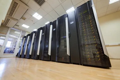 Data servers Stock Photos