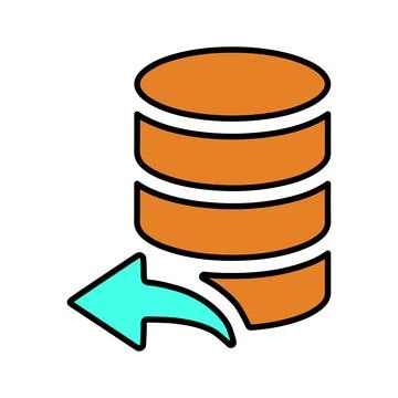 Data sharing icon. Stock Illustration