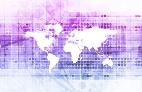 Data Sharing Illustrazione stock