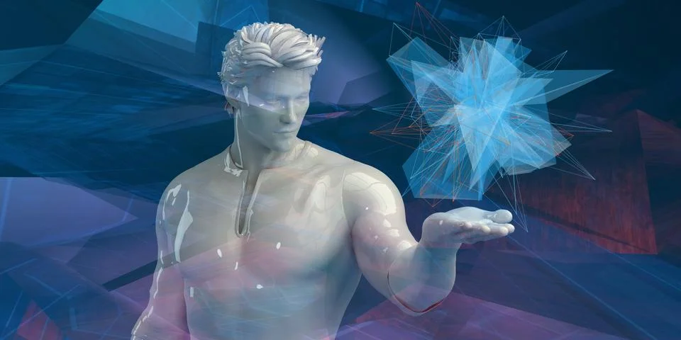 Data Sharing Stock Illustration