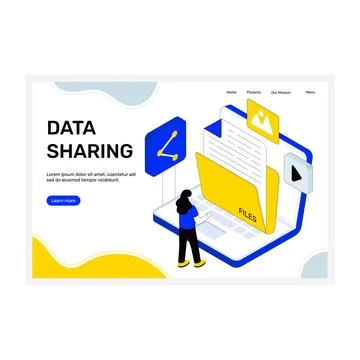 Data Sharing イラスト素材