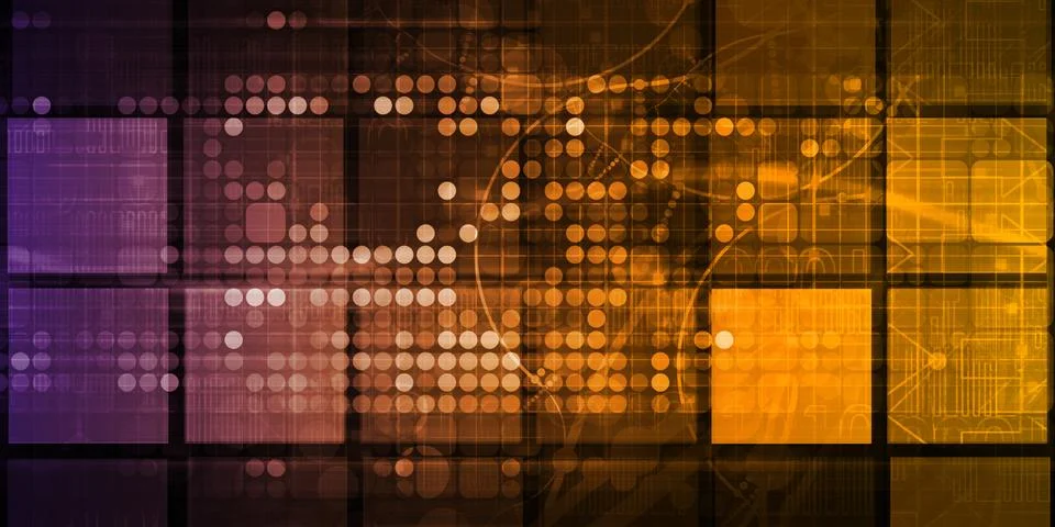 Data Solutions Stock Illustration