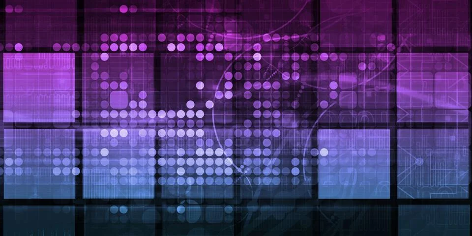 Data Solutions Stock Illustration