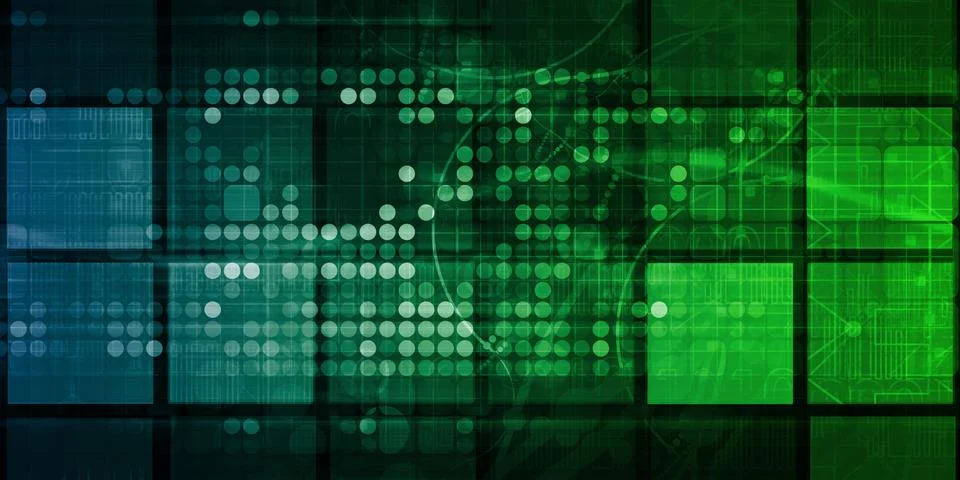 Data Solutions Stock Illustration
