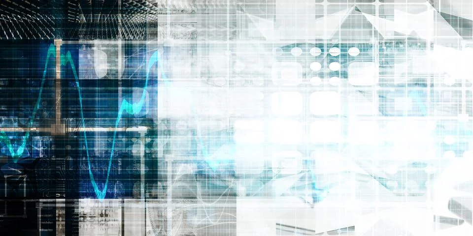 Data Solutions Stock Illustration