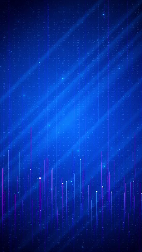 Data sorting. Abstract digital background. Big data visualization. 4k animation Stock-Footage 314200965