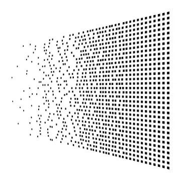 Data Sorting. From Chaos to System. Artificial intelligence.Big data.Smart sy Illustrazione stock